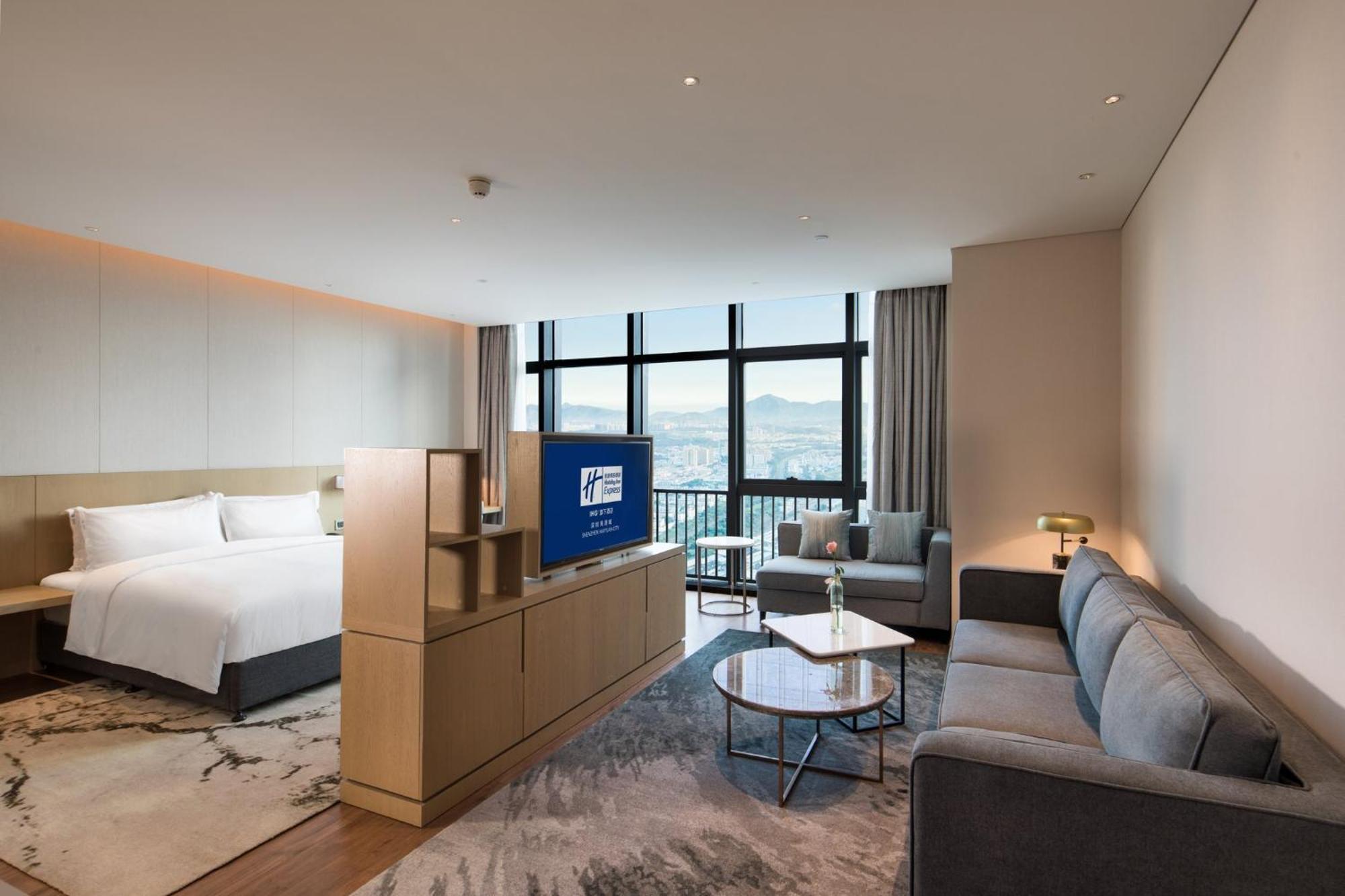 Holiday Inn Express Shenzhen Haiyuan City By Ihg Bagian luar foto